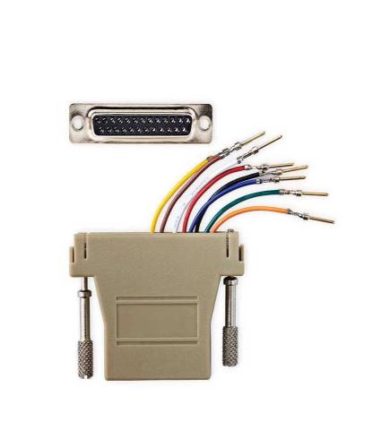 Nedis Ccgb52822iv Cabo de S&eacute;rie Marfim Db-25 Rj-45