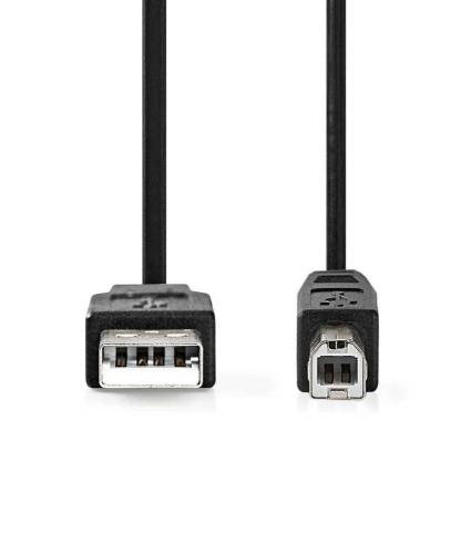 Cable Usb Usb 2.0 Usb-A Macho Usb-B Macho 10 .