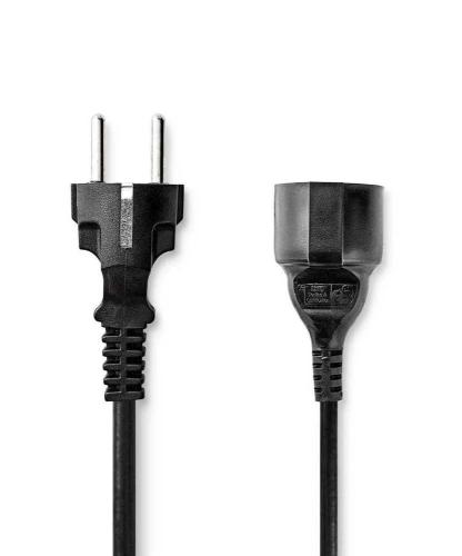 Nedis Cegl10200bk50 Cabo de Energia Preto 5 M Cee.