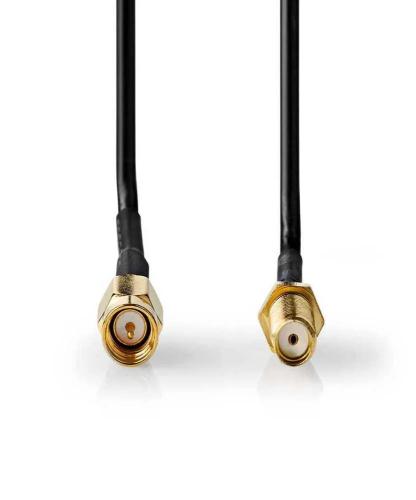 Nedis Csgb02010bk30 Cabo Coaxial 3 M Sma Preto
