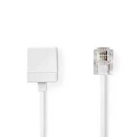 Nedis Tcgl90205wt50 Cabo Telefónico 5 M Branco