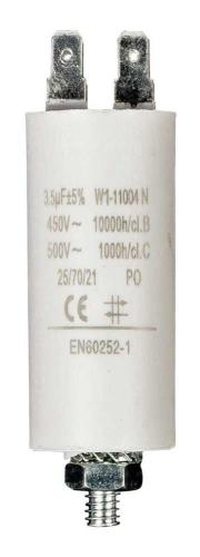Condensador 3.5uf / 450 V + Tierra