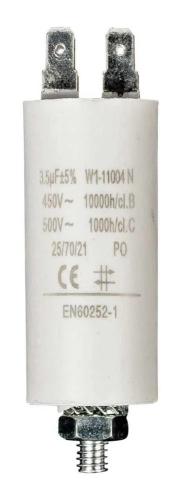 Condensador 3.5uf / 450 V + Tierra