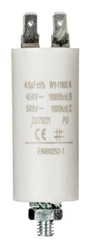 Condensador 4.5uf / 450 V + Tierra