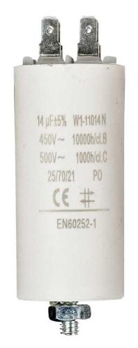 Condensador 14.0uf / 450 V + Tierra