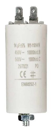 Condensador 14.0uf / 450 V + Tierra