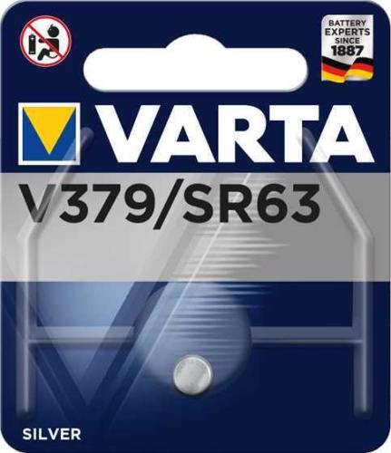 Pila de Óxido de Plata Sr63 | 1.55 V Dc | 12 Mah | 1 Pack | Reloj | Plata