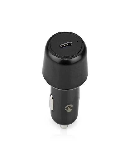 Nedis Car Charger Smartphone Preto Isqueiro de Ch.