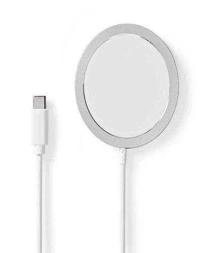Carregador Sem Fios 5/7,5/10/15 W 1/1,1/1,67/2a Usb Type-C 1m