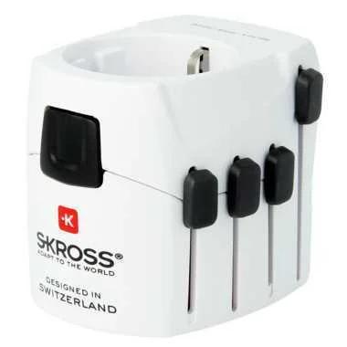 Adaptador de Viaje World Pro Conectado a Tierra