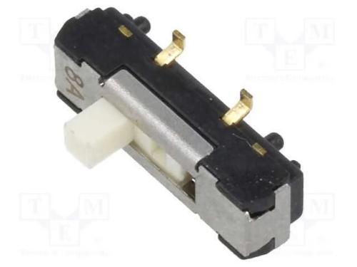 Interruptor: de corrediça, Pos: 2, SP3T, 0,2A/12V.