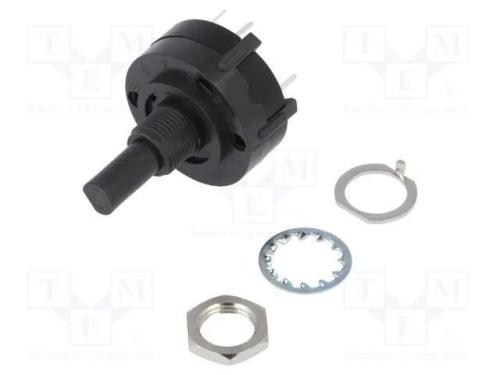 Interruptor: Giratório, Pos: 8, 2,5a/125vac, 0,35a/125vdc, a