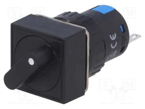 Interruptor: giratório, Pos: 2, SPDT, 3A/220VAC, .
