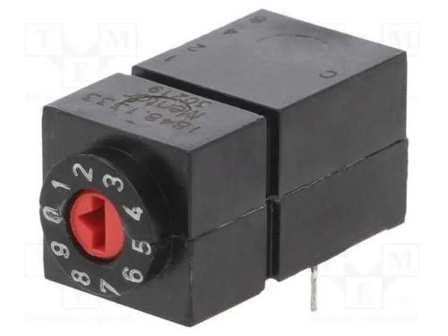 Emissor de Código, Dec/Bcd, Pos: 10, Cap.Dc @r: 0,1a/60vdc