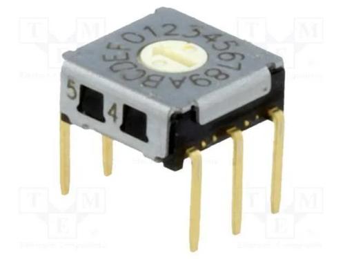 Emissor de Código, Hex/Bcd, Pos: 16, Tht, Rcontacto Max: 200mo