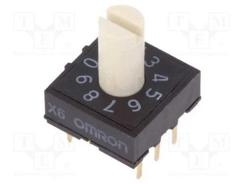 Emissor de Código, Dec/Bcd, Pos: 10, Tht, Rcontacto Max: 200mo