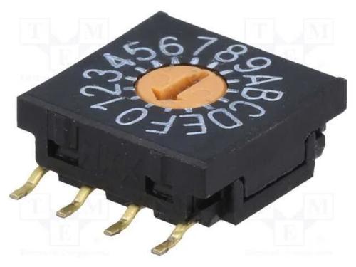 Emissor de Código, Hex/Bcd, Pos: 16, Smt, Rcontacto Max: 100mo