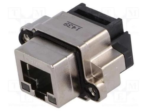 Tomada, RJ45, com díodo LED, IP68, para painel, T.