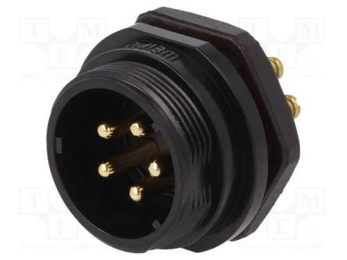 Tomada, SP21, macho, PIN: 5, IP68, 10A, terminal .