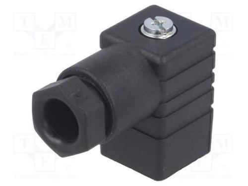 Conector: de Válvulas, Ficha, Formato C, 9,4mm, Fêmea, Pin: 4, 6a