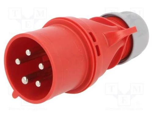 Conector: de Alimentação Ac 3 Fases, Ficha, Macho.