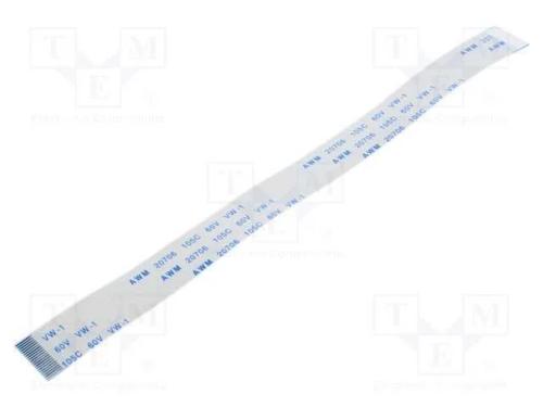 Fita FFC, Fios: 20, Raster fita: 0,5mm, contactos.