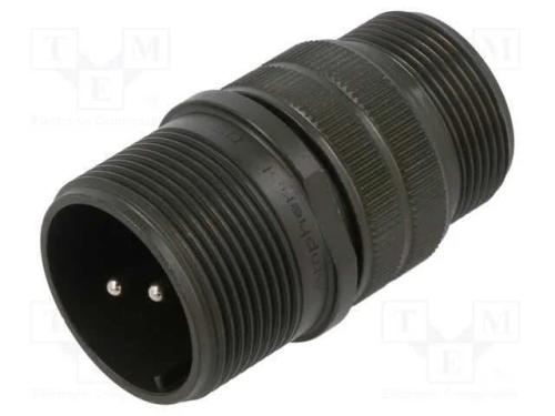 Conector: redondos, tamanho 18, MS/DS, liga de al.