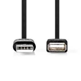 Cable Usb Usb 2.0 Usb-A Macho Usb-A Hembra 48.