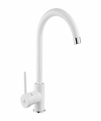 Deante Kitchen Mixer White Milin