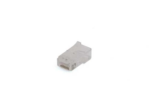Conector modular Rj45 8p8c para cabos redondos