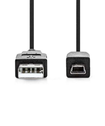 Cable Usb Usb 2.0 Usb-A Macho Usb Mini-B 5 Pin.