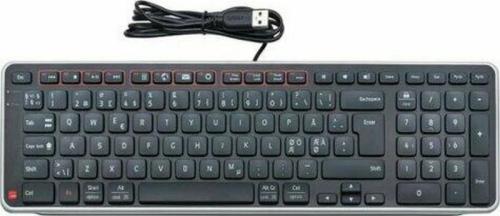 Contour Balance Tastatur Wired De-Layout Schwarz Retail