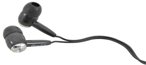 Auscultadores Stereo Intra-Auriculares, Preto, Ec9b