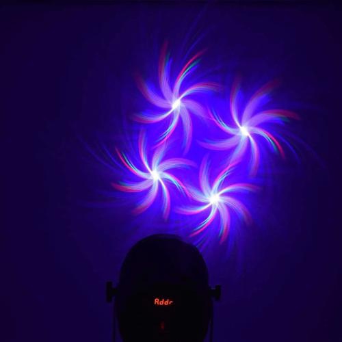 Laser de animação 3d com luzes LED