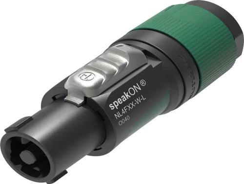 Nl4fxx-W-L Speakon 4 Pole Plug