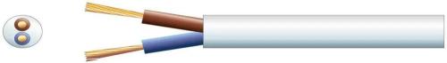 Pvc de Rede Redondo com 2 Núcleos, 2 X 24/0,2 Mm, 6a, 5,8 Mm, Branco, 100 M