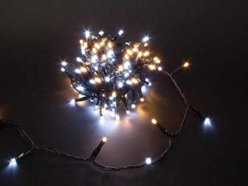 Duolight - 8 M - 120 White And Warm White Lamps - Green Wire - Modulator - 24 V