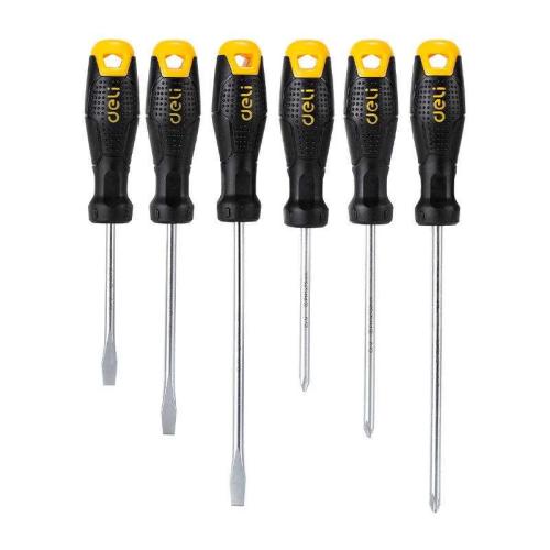 Sada roubováku Deli Tools Edl620006, S Magnetem, 6 Kusu