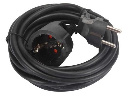 Extension Cable 3 M - Black - 3g1.5 - Schuko