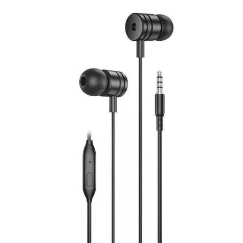 Foneng Ep200 Auscultadores Intra-Auriculares com Fios, Mini Jack Preto