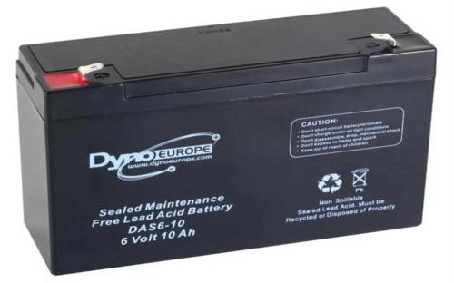 Bateria de Chumbo-Ácido 6 V - 10 Ah 151 X 50 X 101 Mm