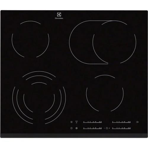 Electrolux Ehf6547fxk Placa de Fogão de Embutir Preto 4 Zonas