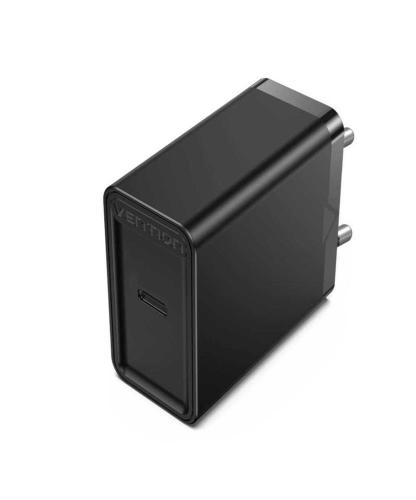 Cargador de Pared Vention Fadb0-Eu/ 1xusb Tipo-C/ 20w