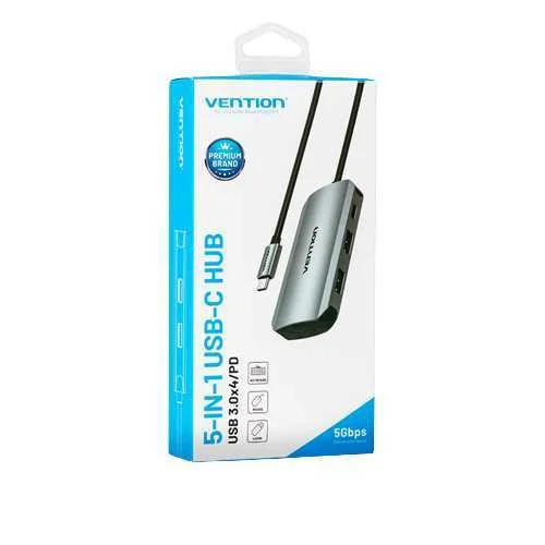 Vention Tnbhb Hub de Interface Usb Type-C 5000 Mb.