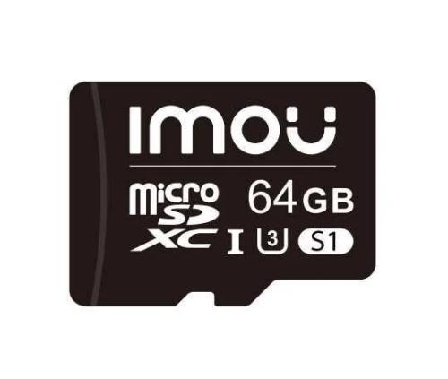 Cartão de Memória 64gb Microsd Uhs-I, Sdxc, 10/U3/V30, 95/38 - Imou