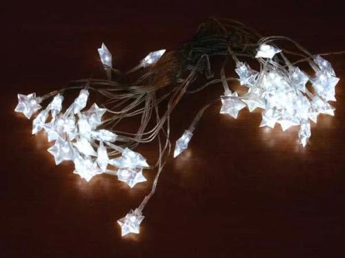 Novastarlight LED - 10 M - 40 White Stars - Transparent Wire - 24 V