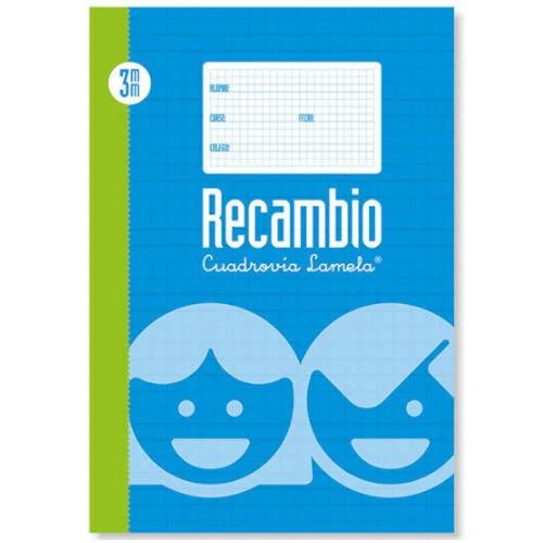 Recambio Formato Folio Rayado 3 Mm Lamela 09003