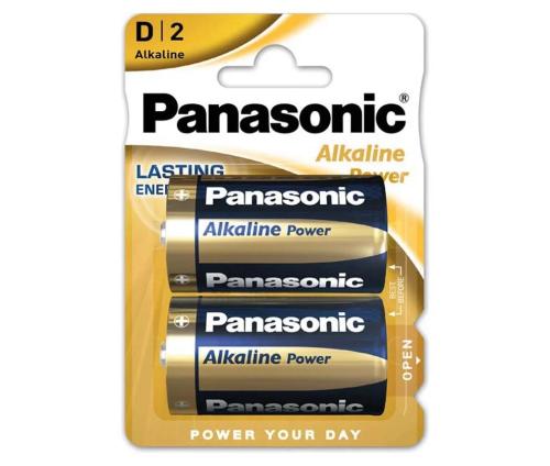 Pilha Alcalina D 1.5v Blister 2 Panasonic