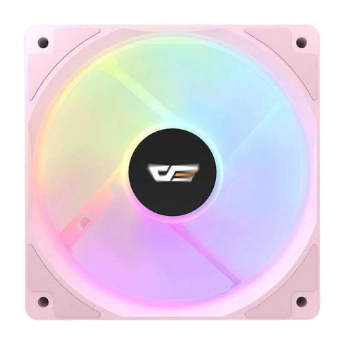 Pocítacový Ventilátor Darkflash Cl12 LED (120x120) (Ruový)