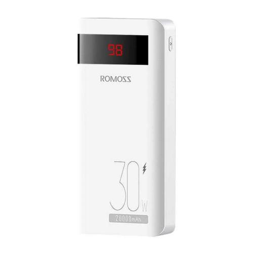 Powerbanka Romoss Sense6ps Pro 20000mah, 30w (Bílá)